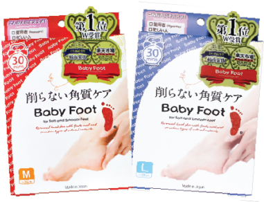 Baby Foot M/l Size 1' Pair - Baby Foot Japan (400x400), Png Download