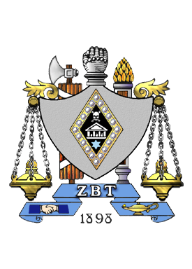Zeta Beta Tau Crest (300x400), Png Download