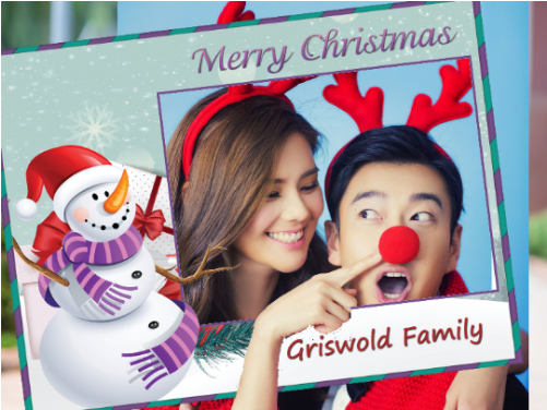 Click Image For Gallery - Feiertags-schneemann-aufkleber Quadratischer Aufkleber (500x500), Png Download