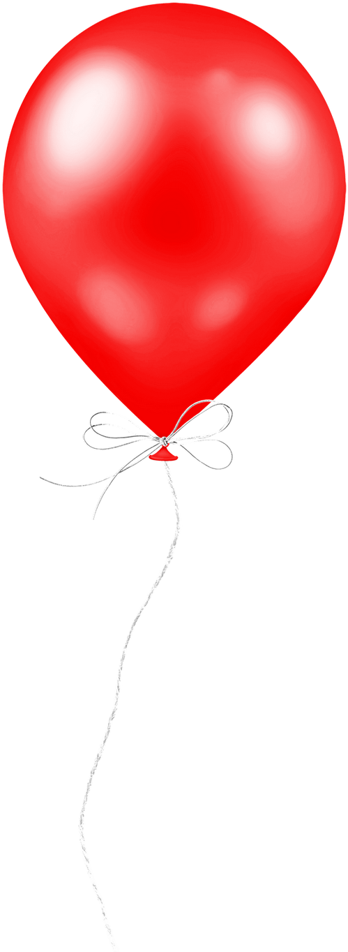 Pngs Para Montagens E Edições - Baloes Vermelho Png (579x1369), Png Download