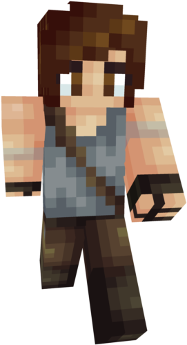 Image - Minecraft Lara Croft Skin (640x640), Png Download