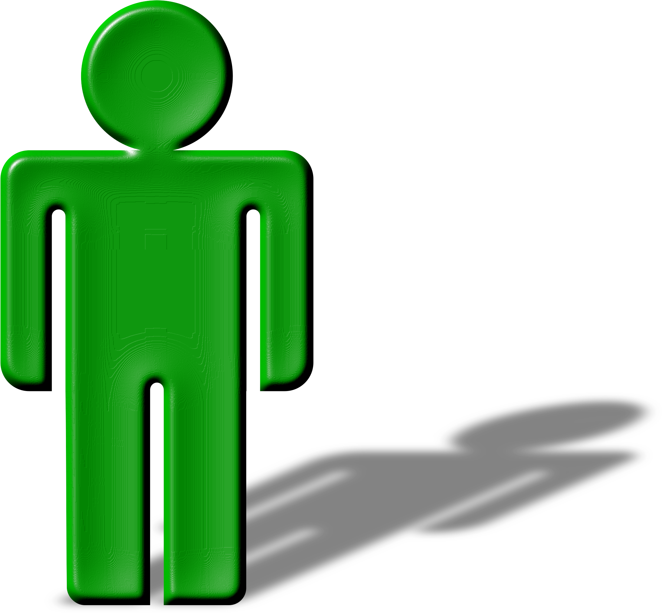 Shadow Person Silhouette Can Stock Photo Art - Shadow Man Clip Art (716x750), Png Download