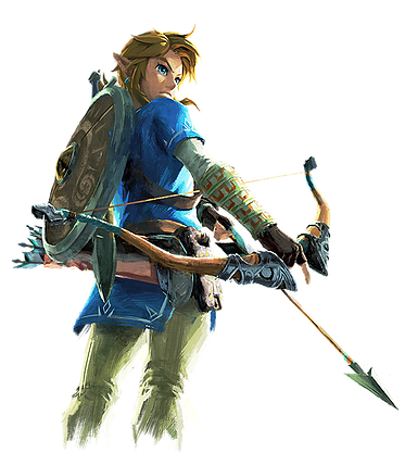 [ Img] - Legend Of Zelda Nintendo Switch (373x417), Png Download