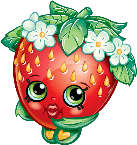 Personaje - Shopkins Giant Scented Eraser (576x495), Png Download