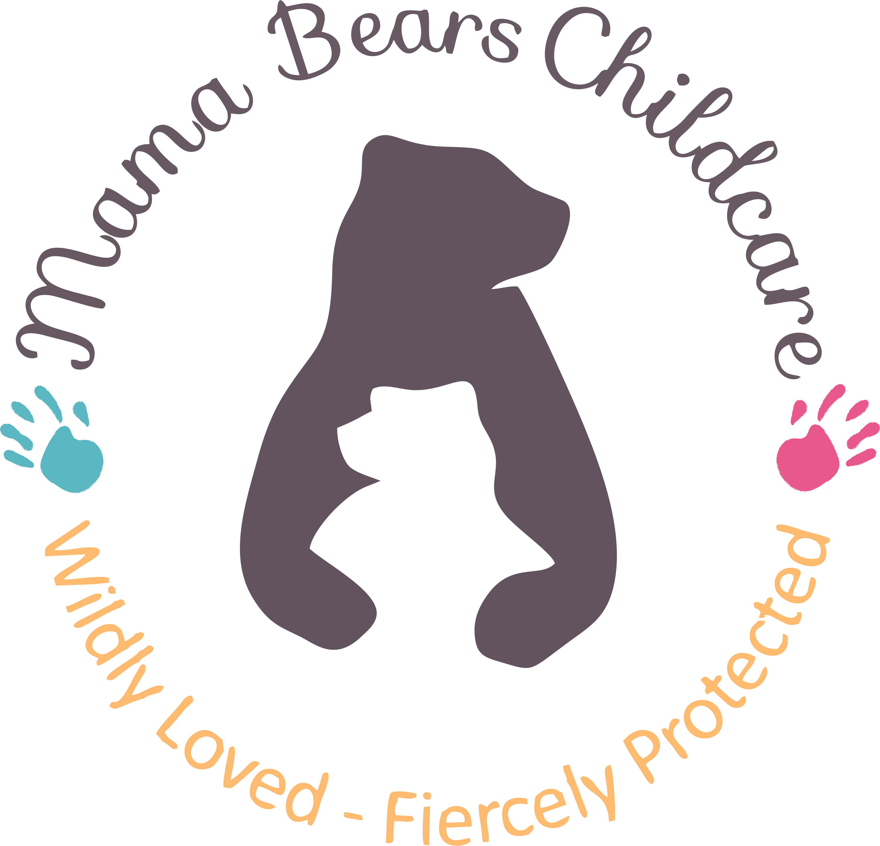 Mama Bears Childcare - Design (3004x2887), Png Download
