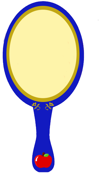 Convite Espelho - Convite Espelho Branca De Neve Png (394x591), Png Download