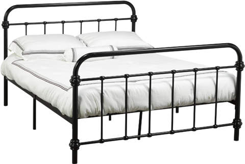 Image For Metal Bed - Economax (519x804), Png Download