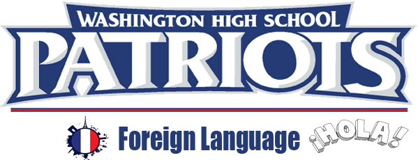 Washington High School Foreign Language - Washington High School Wv Logo (600x239), Png Download