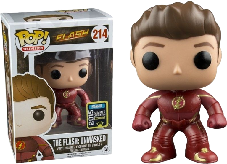 At Last Year's San Diego Comic Con There Was An Exclusive - Funko Pop The Flash 214 (800x599), Png Download