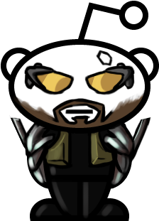 I Know I'm A Little Late, But I Found That Adam Jensen - Reddit Hack (500x500), Png Download