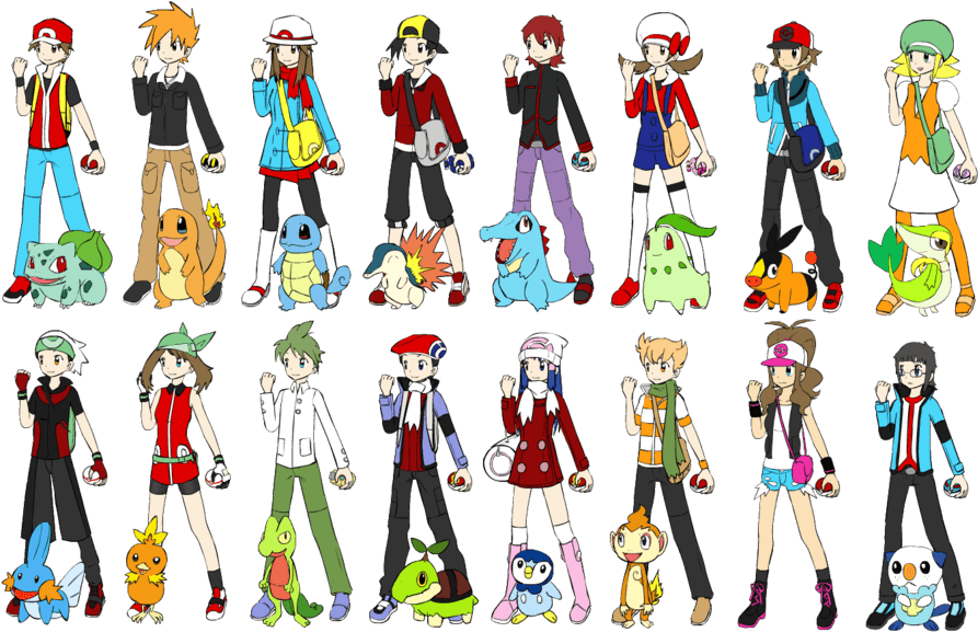 Humanity's Relationship With Pokémon - Pokemon Trainer Alternate Costume (900x583), Png Download