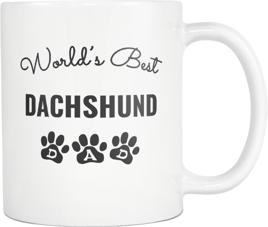 Little Weiner Dog Mug - Coffee Cup (1024x1024), Png Download