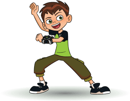 Ben 10 Isn't He Too Young For Like An Old Band I Didn't - Ben 10 De Cartoon Network (445x342), Png Download