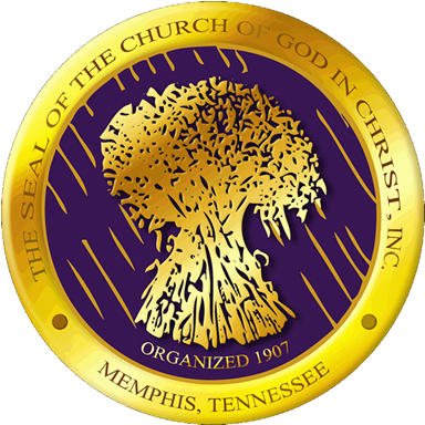 Seal Cogic1 Purple Gold - Church Of God In Christ Logo (400x400), Png Download