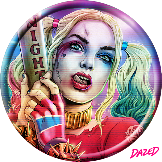 Http - //i - Imgur - Com/j7fdwmz - Suicide Squad Skin Agario (525x525), Png Download