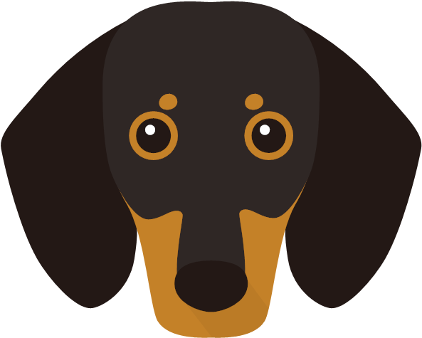 Dachshund-01 Yappicon - Dachshund (600x600), Png Download