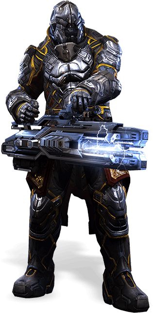 Adam Jensen From Deus Ex - Dust 514 Amarr Heavy (318x695), Png Download