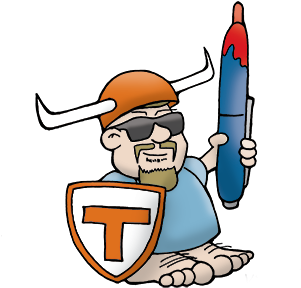 Red Pen Of Doom - 2018 (350x344), Png Download