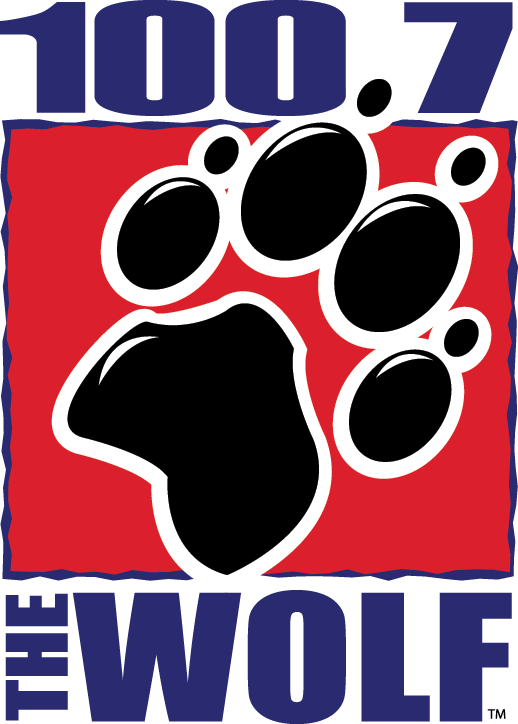 Wiener Dog Races Partner - 100.7 The Wolf Logo (518x724), Png Download