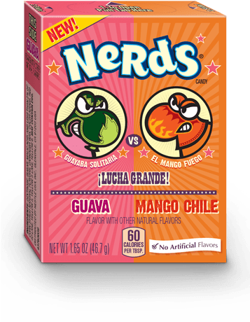 On This Edition Of The Datescast, Tim Delivers A Halloween - Nerds Guava Mango Chile (356x483), Png Download