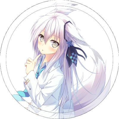 Lvl-i - Anime Girl Cute Werewolf (400x400), Png Download