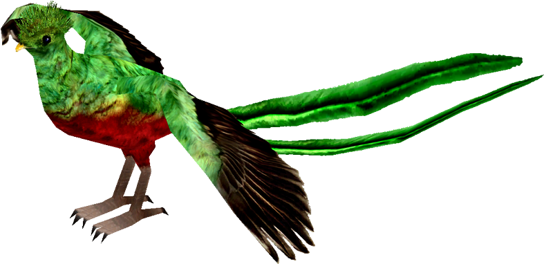 Resplendent Quetzal - Zoo Tycoon 2 Quetzal (786x786), Png Download
