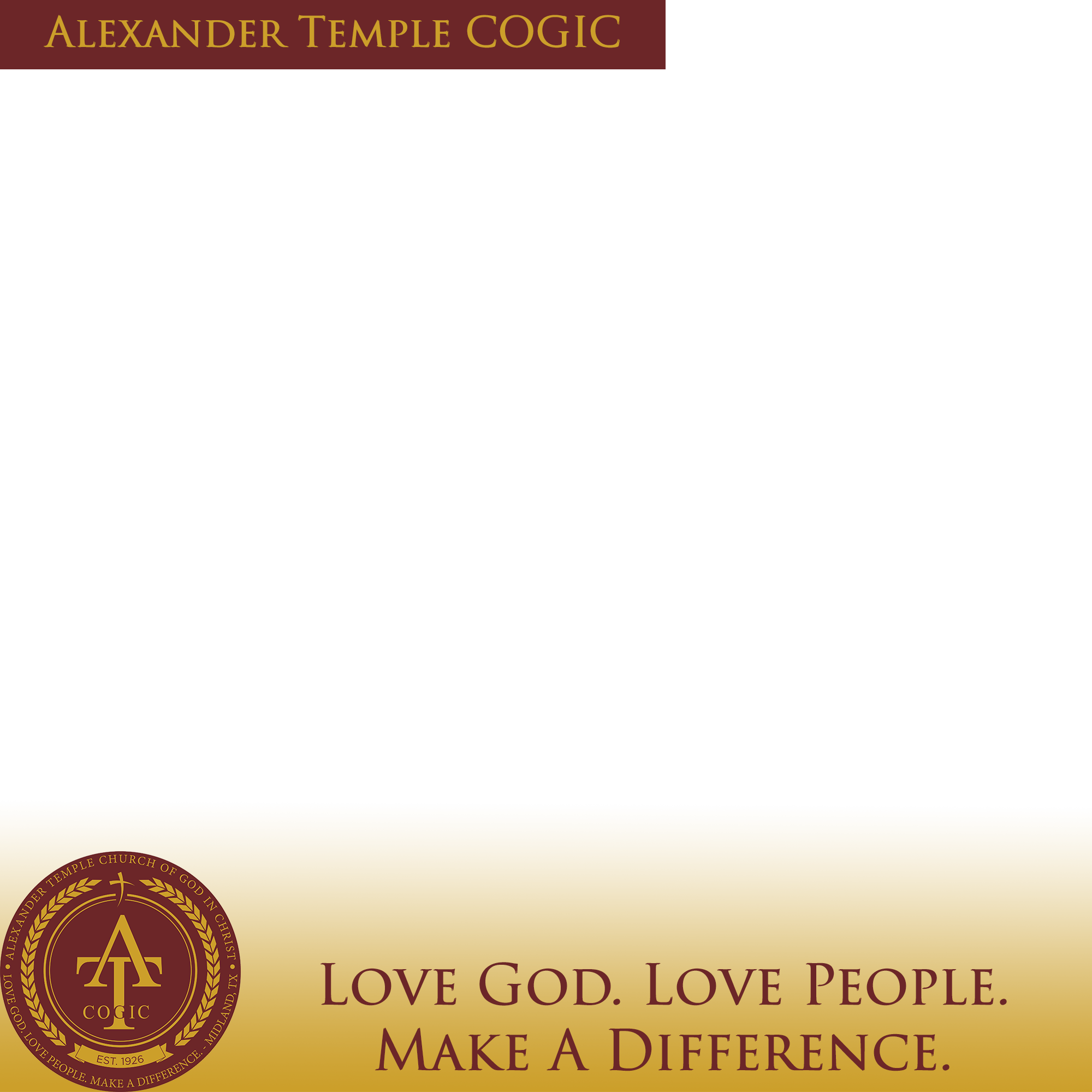 Alexander Temple Fb Frame 02 - Portable Network Graphics (2000x2000), Png Download