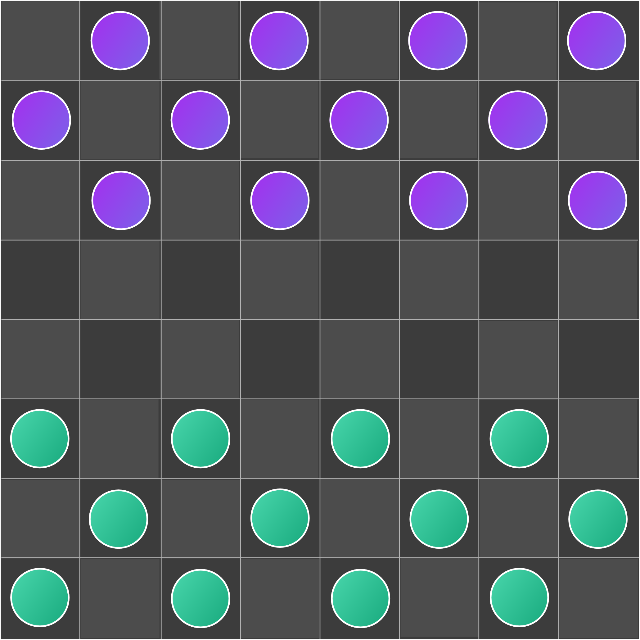 To Make A Move Just Tap On The Checker You Want - Circle (2062x2061), Png Download