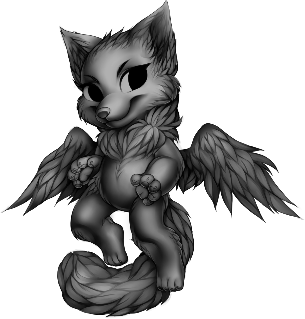 Furvilla Quetzal Palace Galaxy Fox - Furry Silver Fox (1177x1280), Png Download
