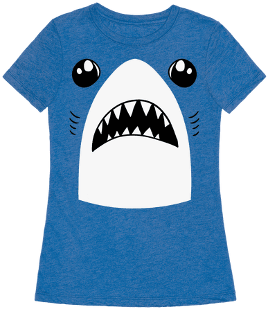 Left Shark Face T-shirt - T-shirt (484x484), Png Download