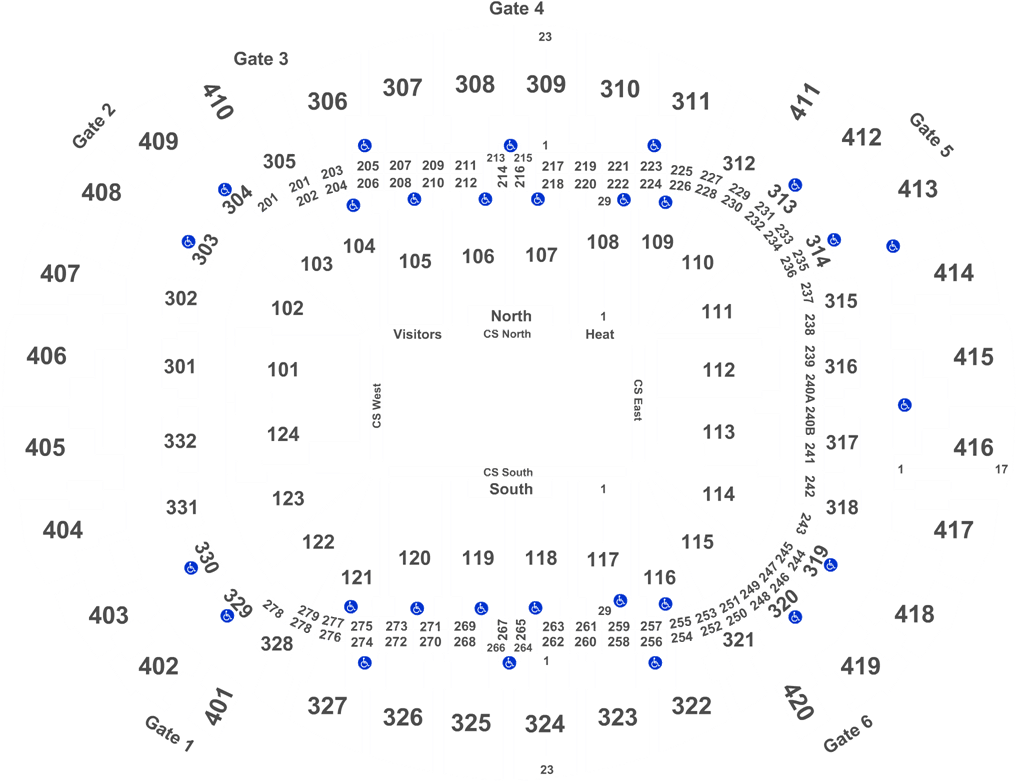 Miami Heat Vs - American Airlines Arena (1050x832), Png Download