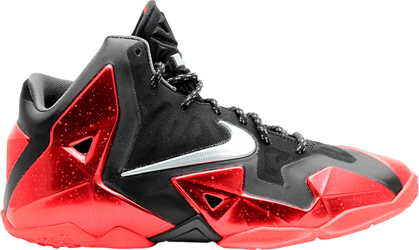 Lebron 11 Gs 'miami Heat' - Nike Lebron 11 'king's Pride Mens (850x508), Png Download