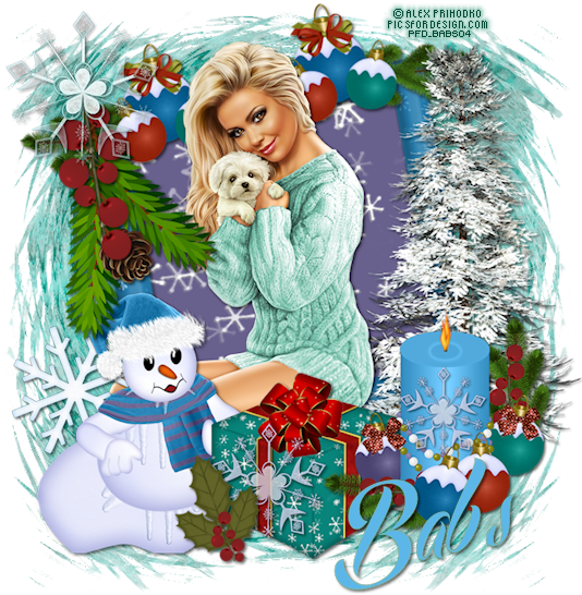 The Lady Artwork Is My Alex Prihodko You Must Purchase - December (550x550), Png Download