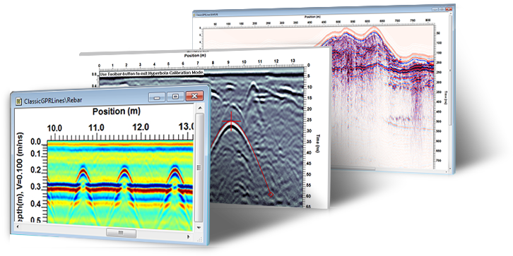 Plot Gpr Lines And Adjust View Settings - Line (819x382), Png Download