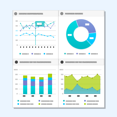 5483c5b68088a52a27608879 Icon-charts - Data Visualization Dashboard Icon (400x400), Png Download