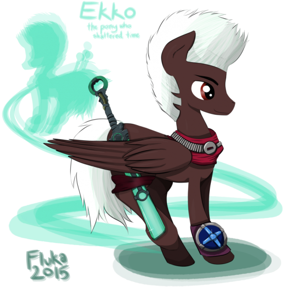 Pony Ekko - Cartoon (630x630), Png Download
