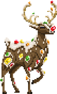 Reindeer Antlers Png Tumblr Transparent Reindeer - Reindeer (350x350), Png Download