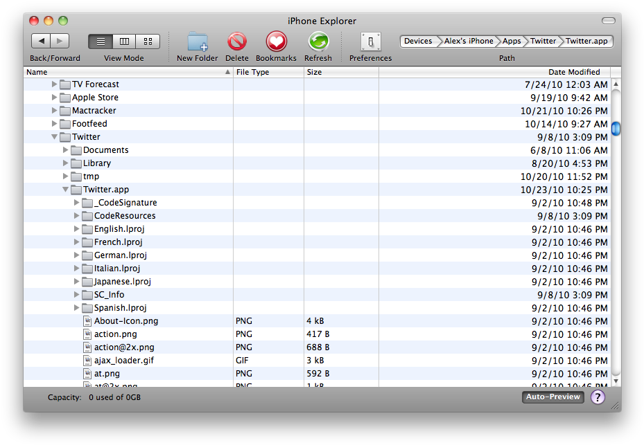If You Are Using A Retina Display Device, Drag The - Iphone Explorer App (590x410), Png Download