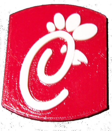 Chick Fil A Logo - Chick Fil A Chicken Logo (475x552), Png Download