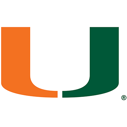 Miami Hurricanes - Miami Fl University Logo (420x420), Png Download