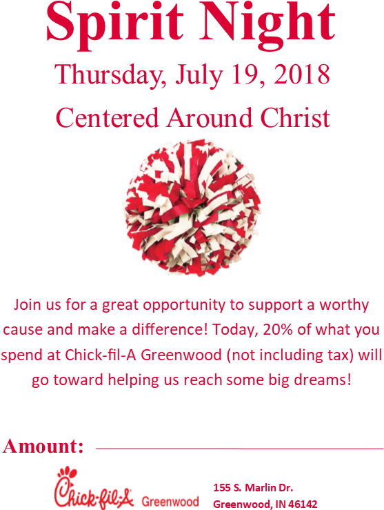 Chick Fil A Dine Out To Donate In Greenwood On Thursday, - Spirit Of God As A Poet (579x762), Png Download