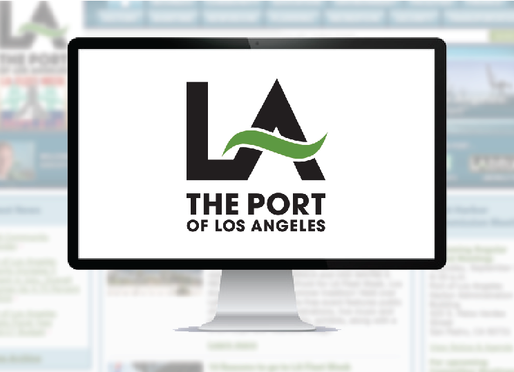 Port Of Los Angeles Sharepoint Initiatives - Port Of Los Angeles (744x539), Png Download