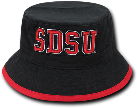 Ncaa San Diego State University College Bucket Caps - San Diego State University (500x500), Png Download