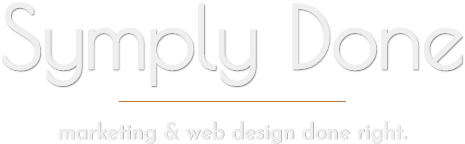 Symply Done Web Design - Web Design (564x243), Png Download
