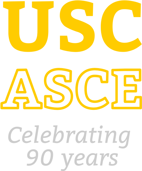 Usc Asce Logo - Poster (500x650), Png Download