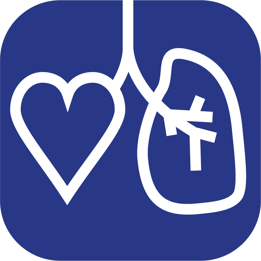 Icon Of A Heart And Lung - Lung (861x862), Png Download