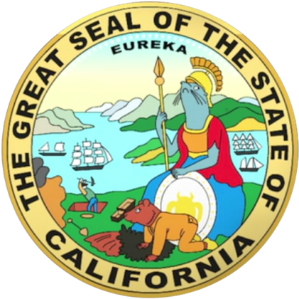 Seal Of California Bojack (500x441), Png Download