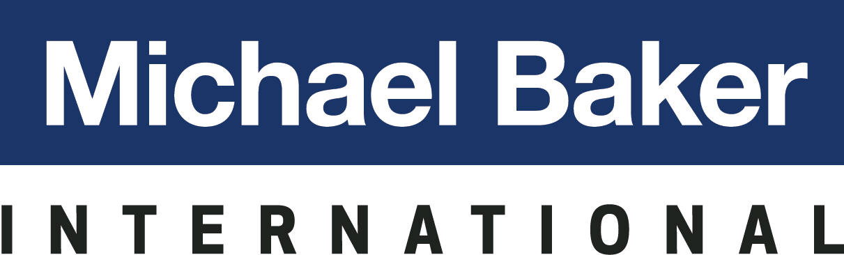 Michael Baker Intl - Michael Baker Corp Logo (1211x366), Png Download
