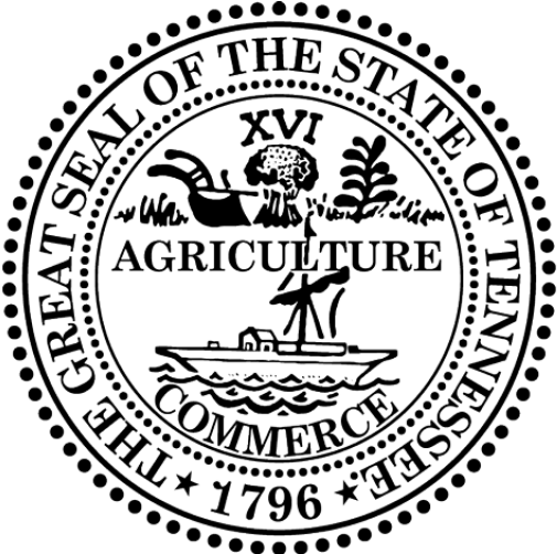 Tennessee State Seal - Tennessee State Flag And Seal (750x501), Png Download