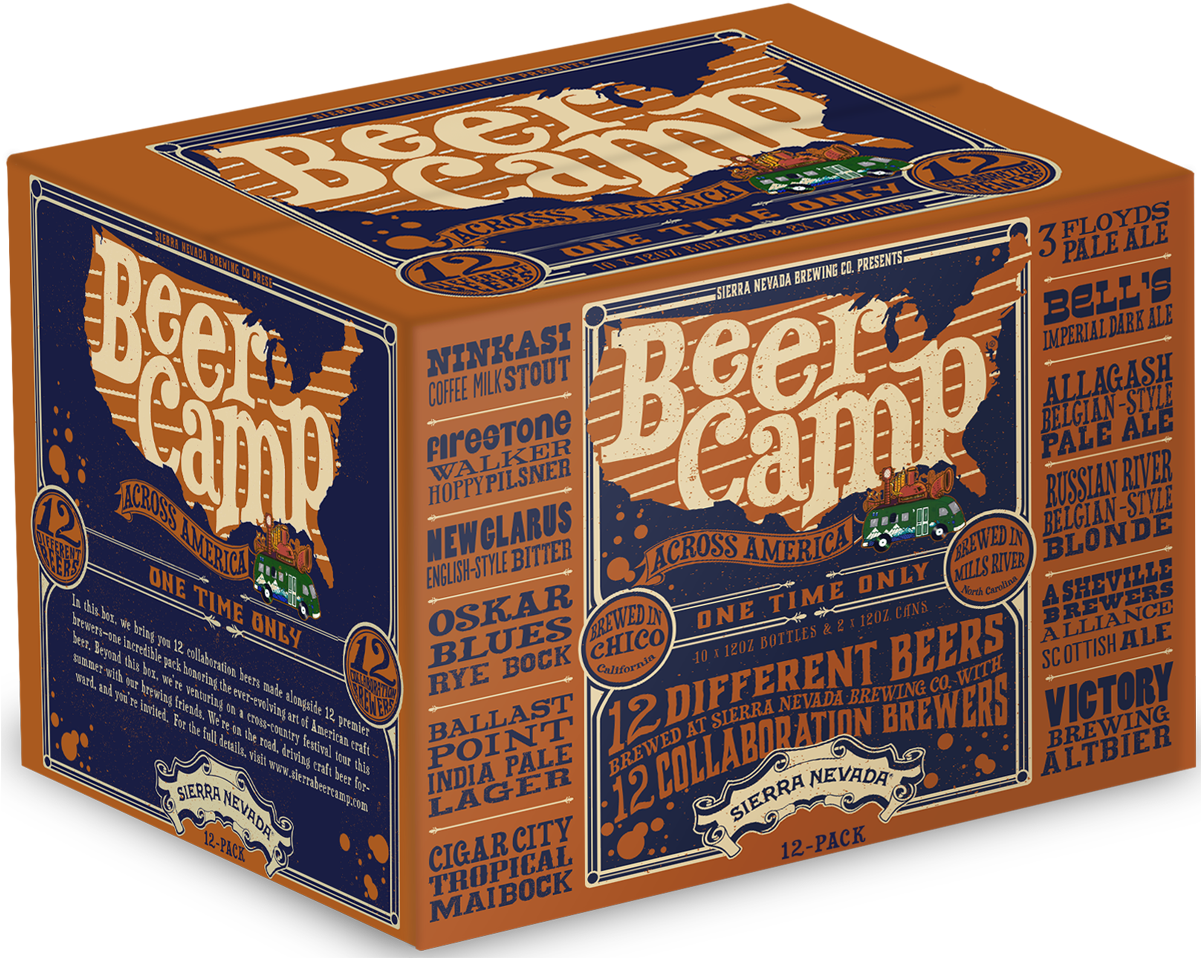 Sierra Nevada Invites Every Craft Brewery In The Nation - Sierra Nevada Beer Camp Across America (1200x965), Png Download